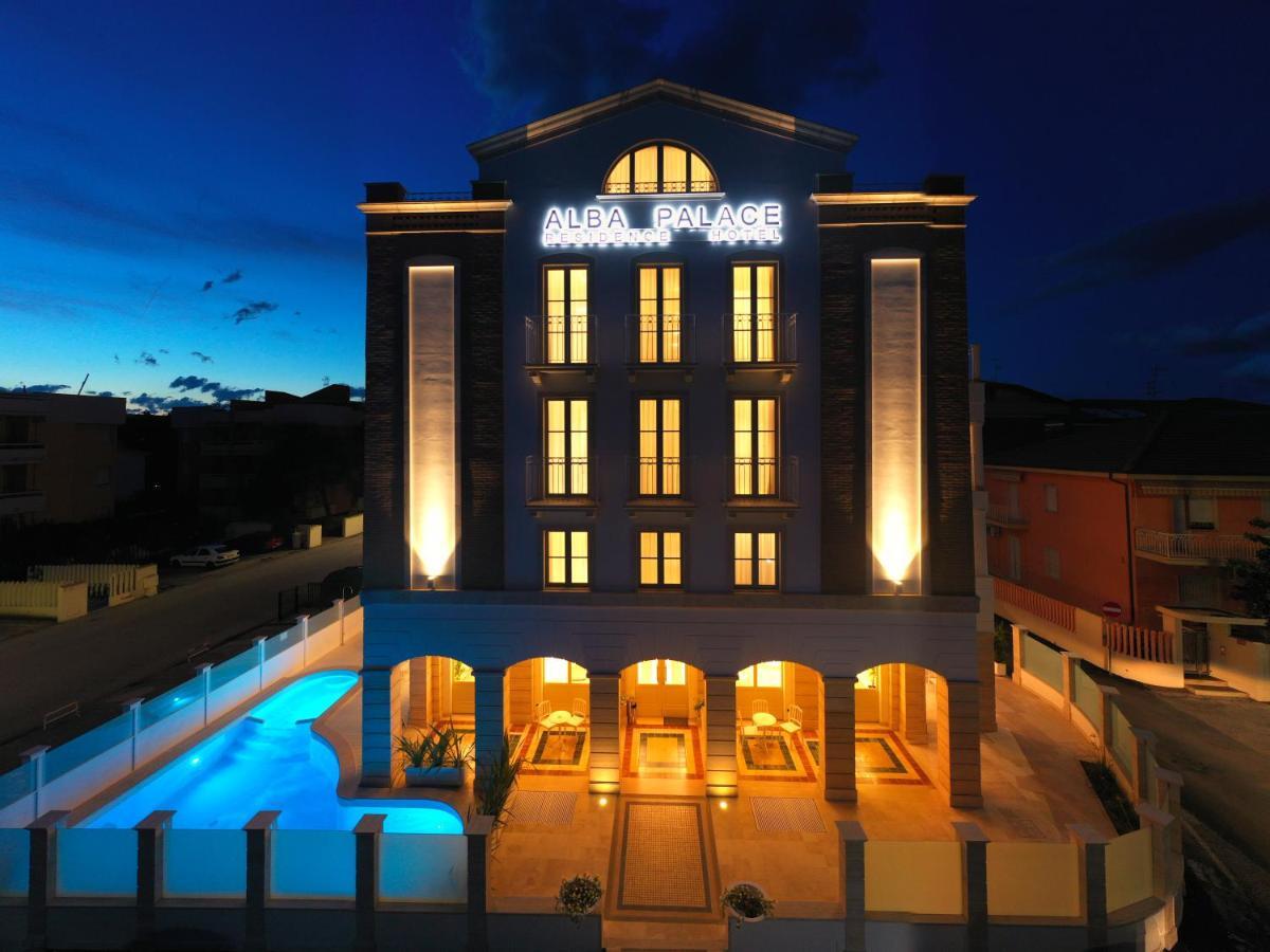 Residence Hotel Alba Palace Alba Adriatica Exterior foto